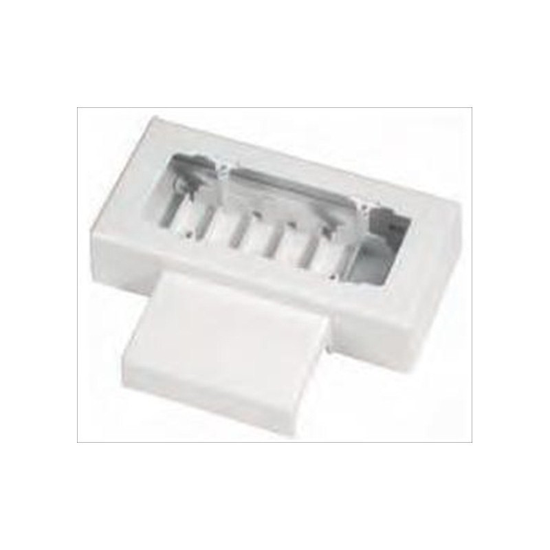 Scatola torretta 100-130x28 bianco 6 mod Scatola torretta 100-130x28 bianco 6 mod