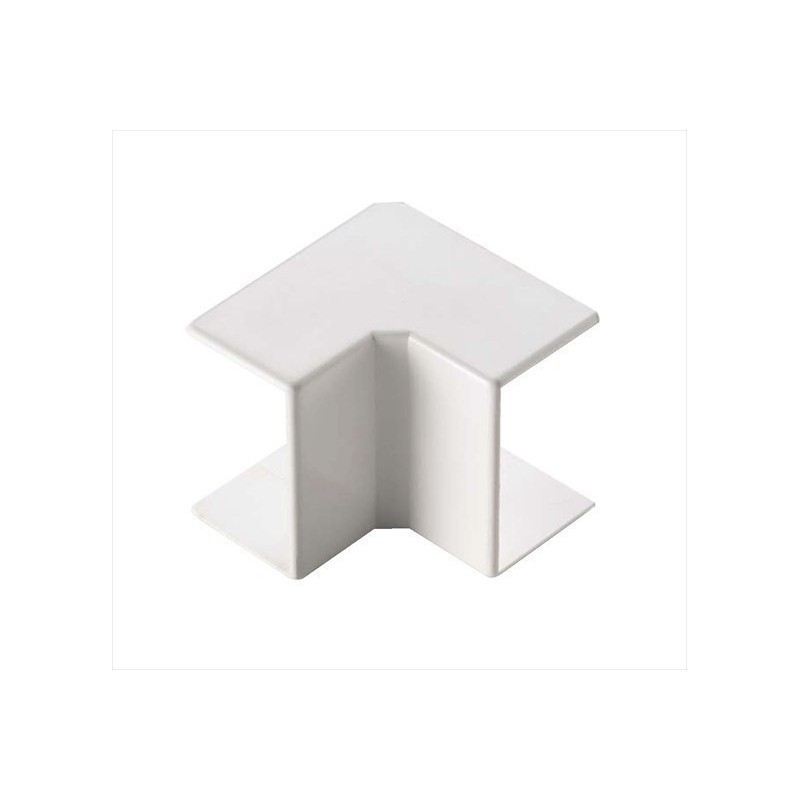 Angolo int. per canale dim. 200x80 bianc Angolo int. per canale dim. 200x80 bianc