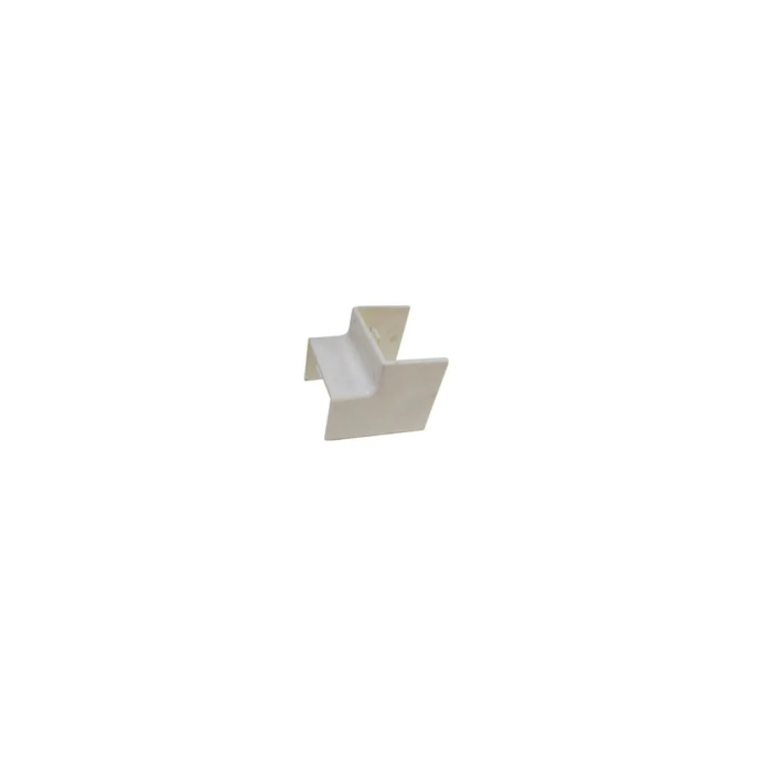 Int. corner for channel dim. 60x60 white