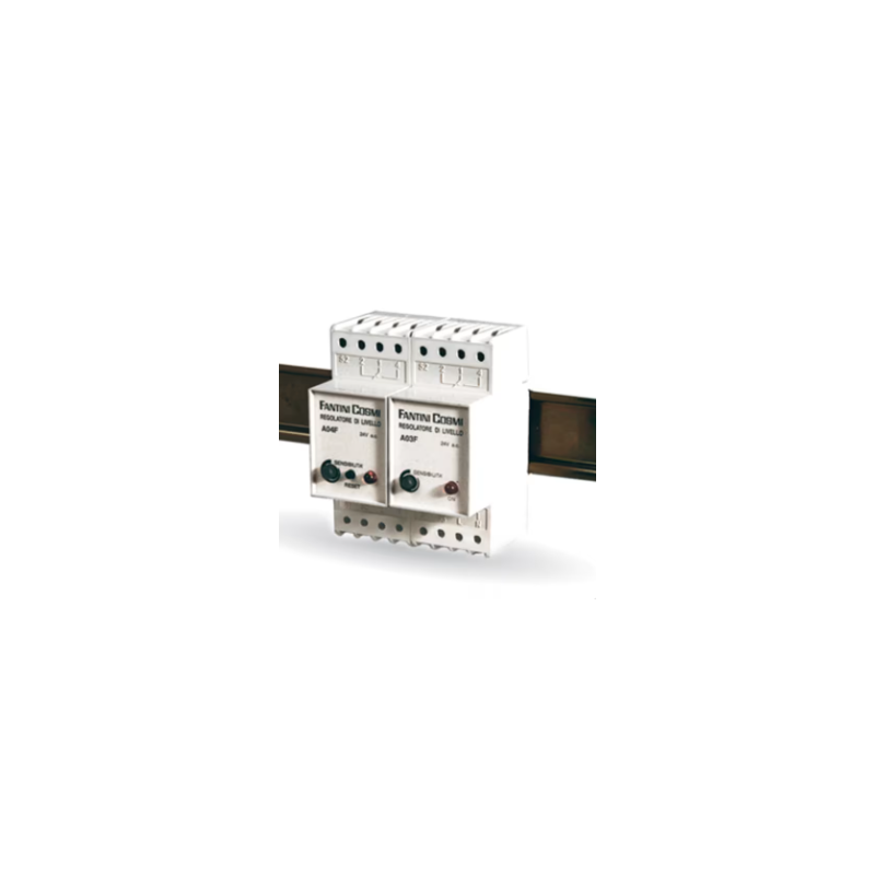 Electronic level switch with manual reset Electronic level switch with manual reset