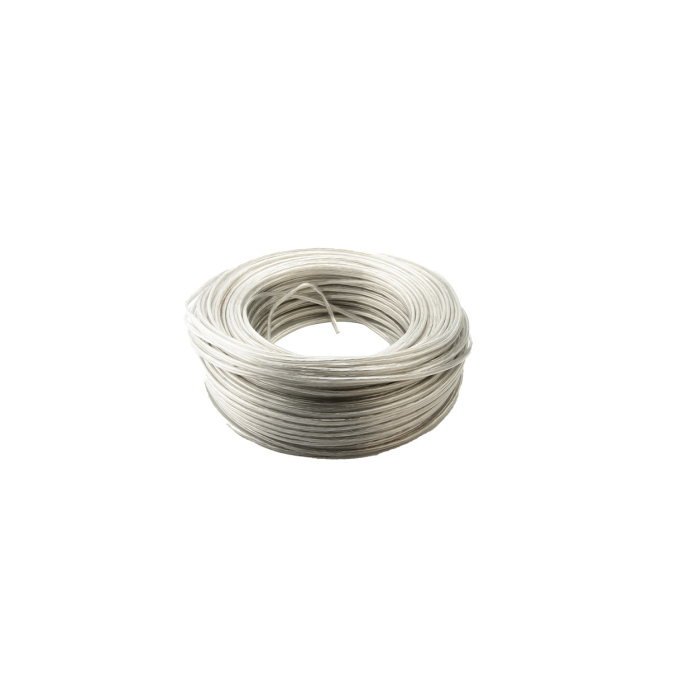 Round cable section 3 x 0.75 transparent