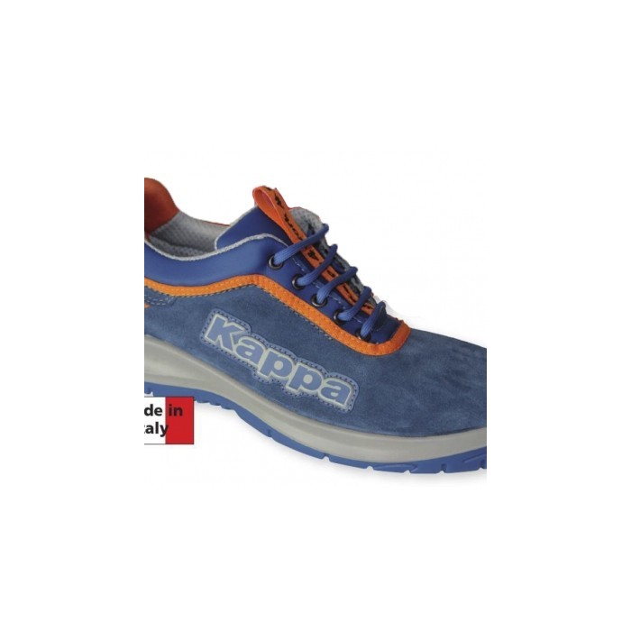Kappa low suede shoe blue