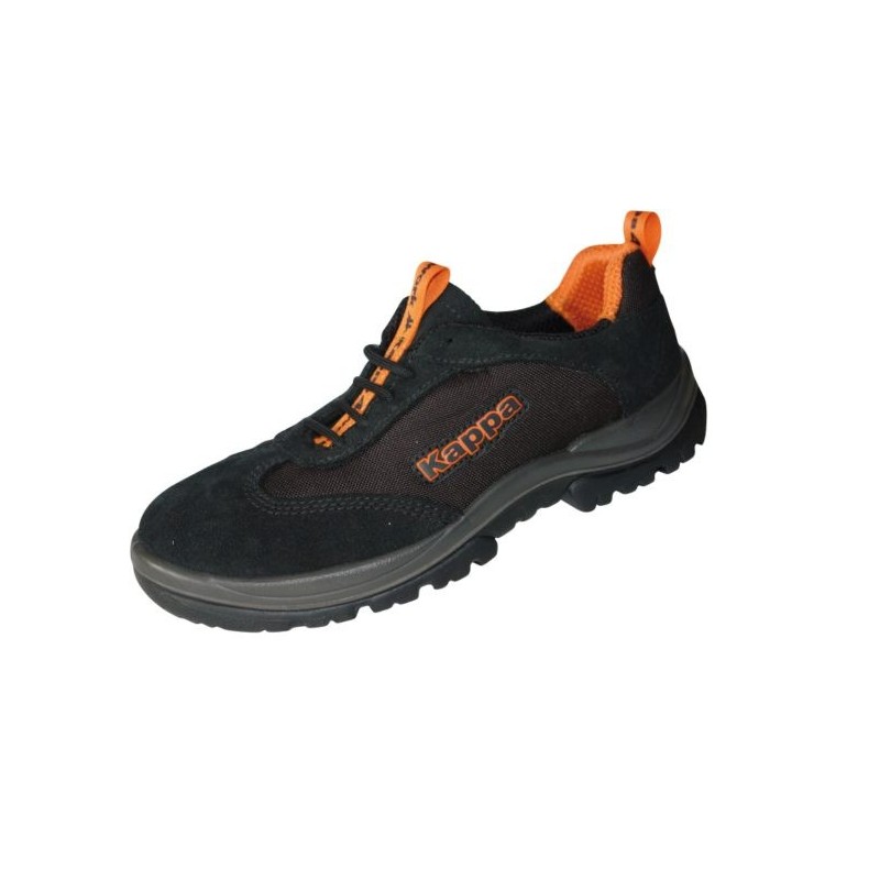 Black suede kappa shoe Black suede kappa shoe