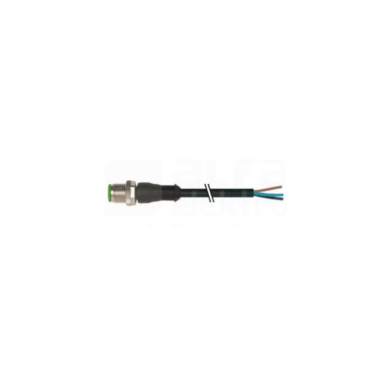 M12 male 0? 5-pole with cable M12 male 0? 5-pole with cable