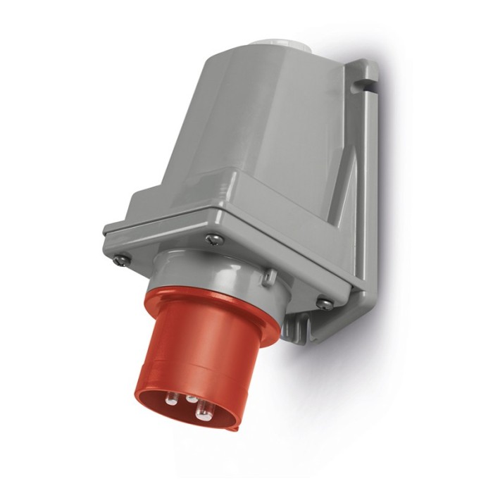 Spina fissa 2p+t ip44 16a 9h 380-415v