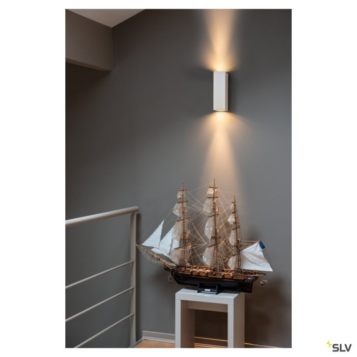 SLV Theo Up/Down, Wall and Ceiling Lamp, GU10, Interior Lighting – Modern Spotlight for Walls and Ceilings