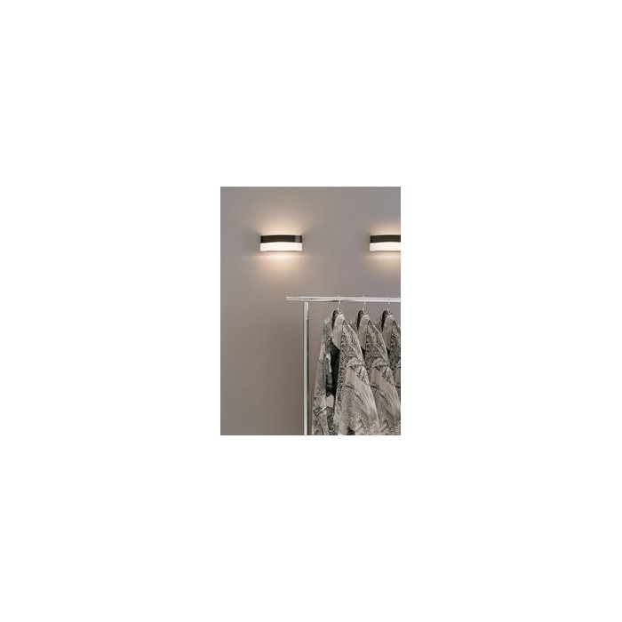 Bicolours small wall glass white / black