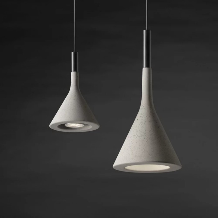 Foscarini FN291007_26 Aplomb outdoor suspension light grey