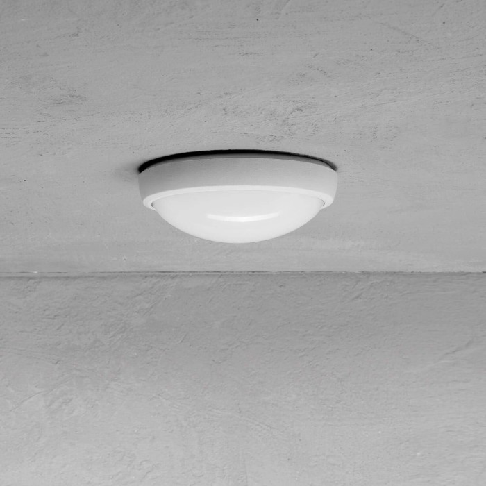 LED Ceiling Light WLI Bulk-R Sens 15W NW VW IP65 with Programmable Sensors