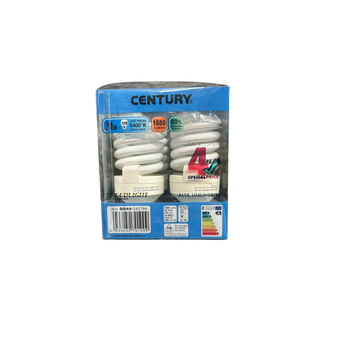 Lamp.classica cfl spirale micro