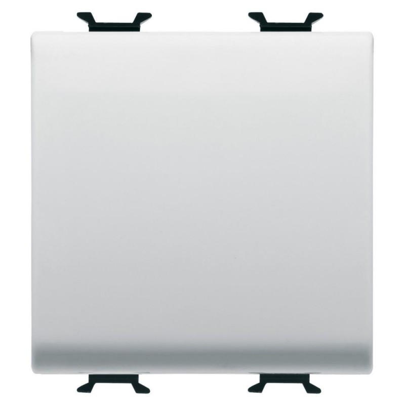 Interruttore 2 moduli 1p 16ax bianco Interruttore 2 moduli 1p 16ax bianco