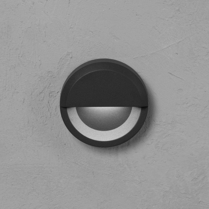 Steplight 71400038 Wlo alcor mrk round 3w 3k fl grey