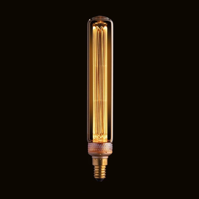Lamp12100630 Glasslight tubular t30 antique