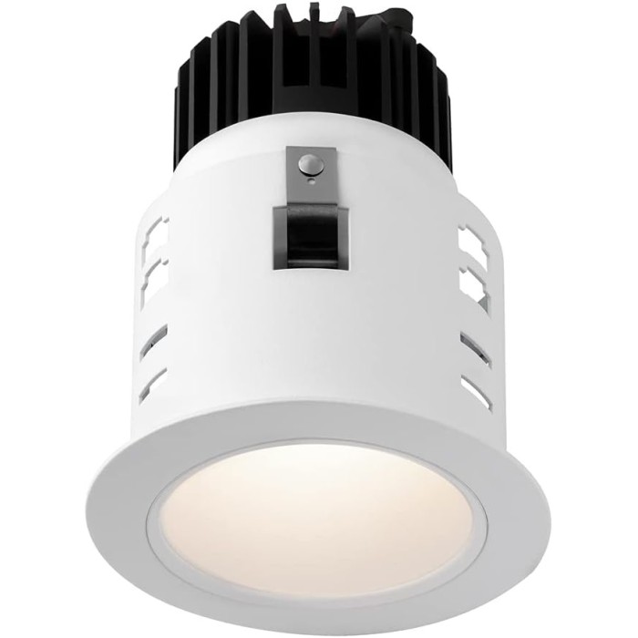 Fixed spotlight huron dwl fix 27w ww fluorescent white
