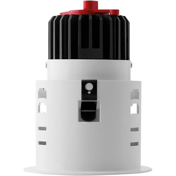 Faretto fisso huron dwl fix 27w ww fluorescente bianco