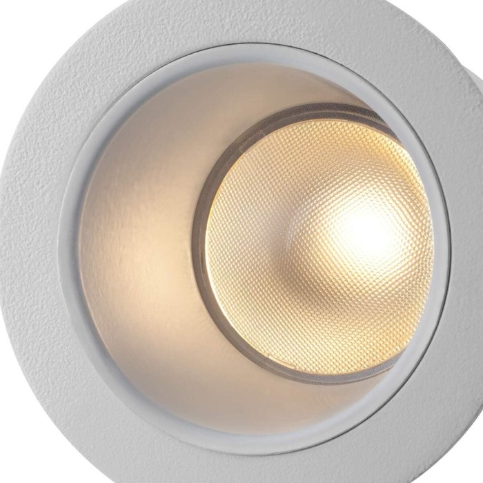 Faretto fisso huron dwl fix 27w ww fluorescente bianco