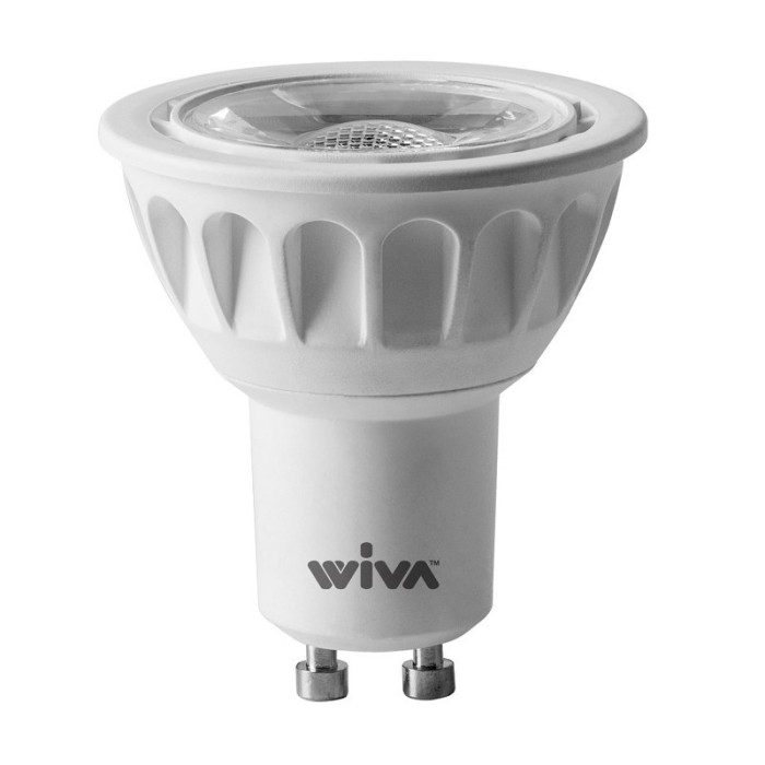 Lampada LED GU10 6W, Luce Bianca Naturale 4000K, 120°, 500 Lumen