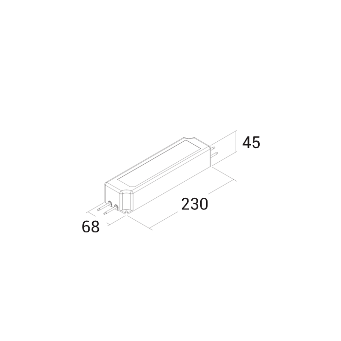 230 cv 24v 150w on/off ip67 power supply