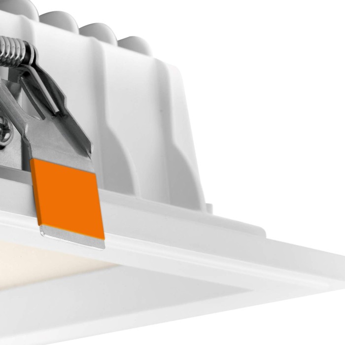 Recessed spotlight ontario square fluorescent dwl 30w nw