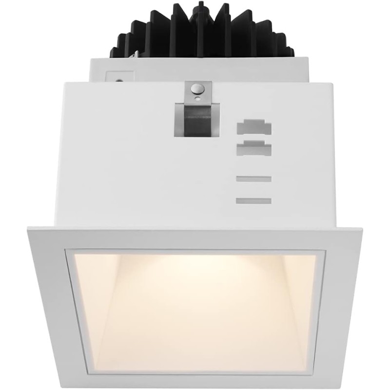 Faretto incasso fisso Wpl huron quadratp dwl fix 15w ww Faretto incasso fisso Wpl huron quadratp dwl fix 15w ww