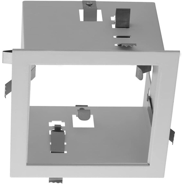 Fixed recessed spotlight Wpl huron quadratp dwl fix 15w ww
