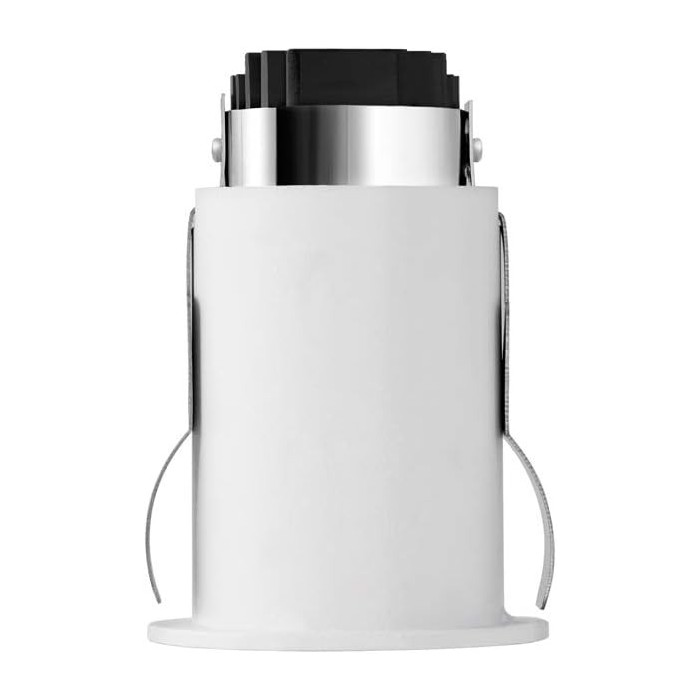 Faretto incasso Wpl huron-s dwl fix 3w nw fluorescente tondo