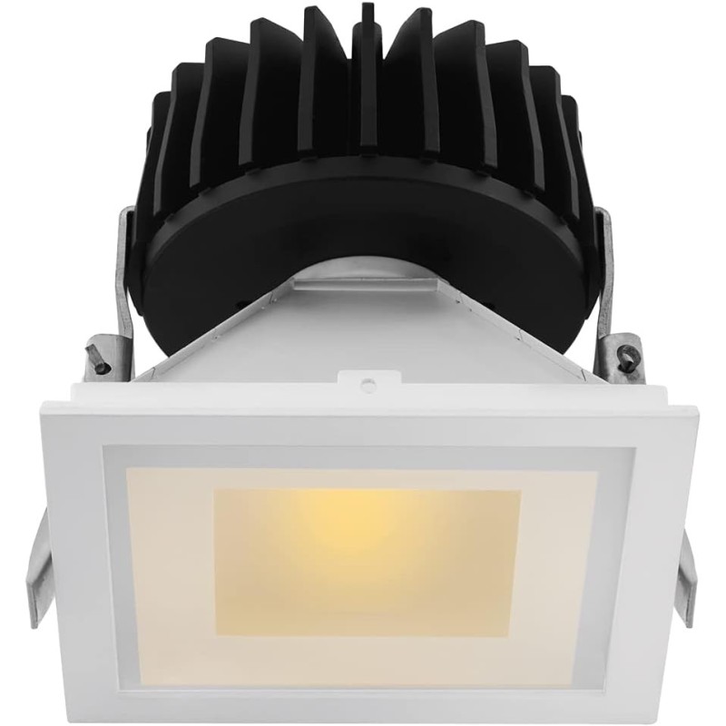 Faretto incasso fisso huron-44-quadrato fluorescente dwl 27w Faretto incasso fisso huron-44-quadrato fluorescente dwl 27w