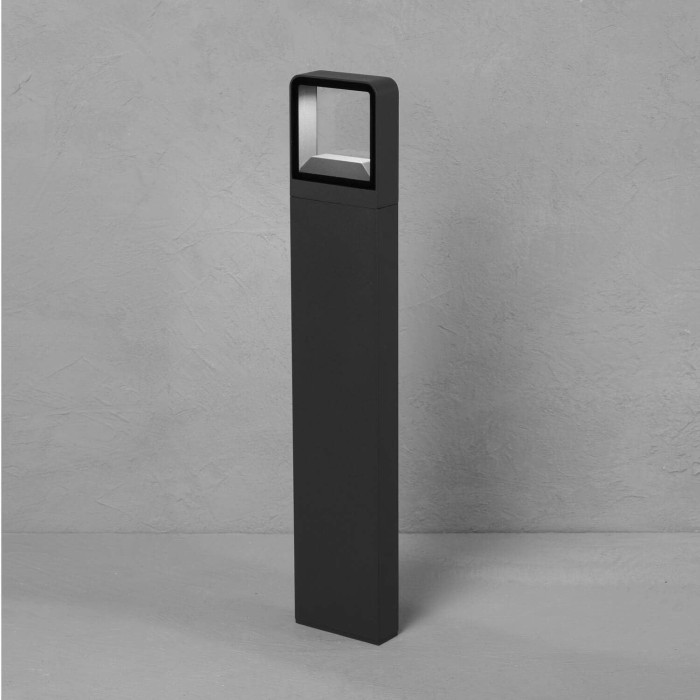 Wlo atik bollard square 6w 4k vwfl grey