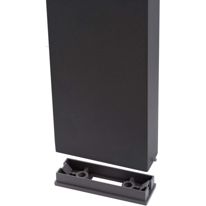 Wlo atik bollard square 6w 4k vwfl grey