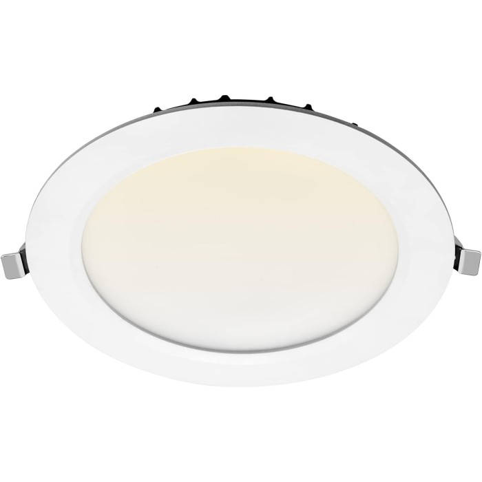 Faretto incasso fisso Aura dwl 20w 3k vwfl bianco