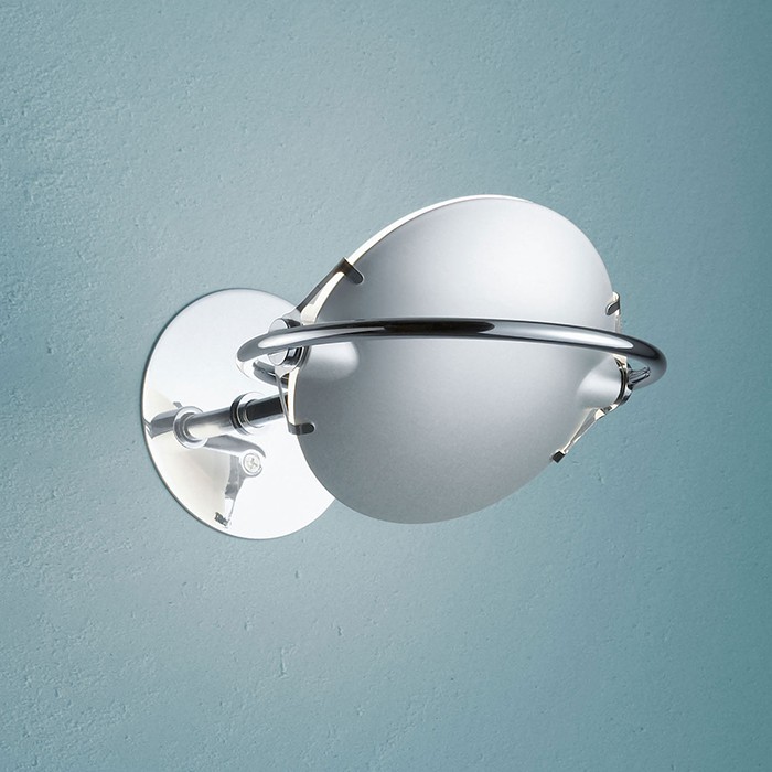 Fontana Arte 3023/1CRNEW Nobi wall lamp d15 h78 cr 120w r7s 230v c