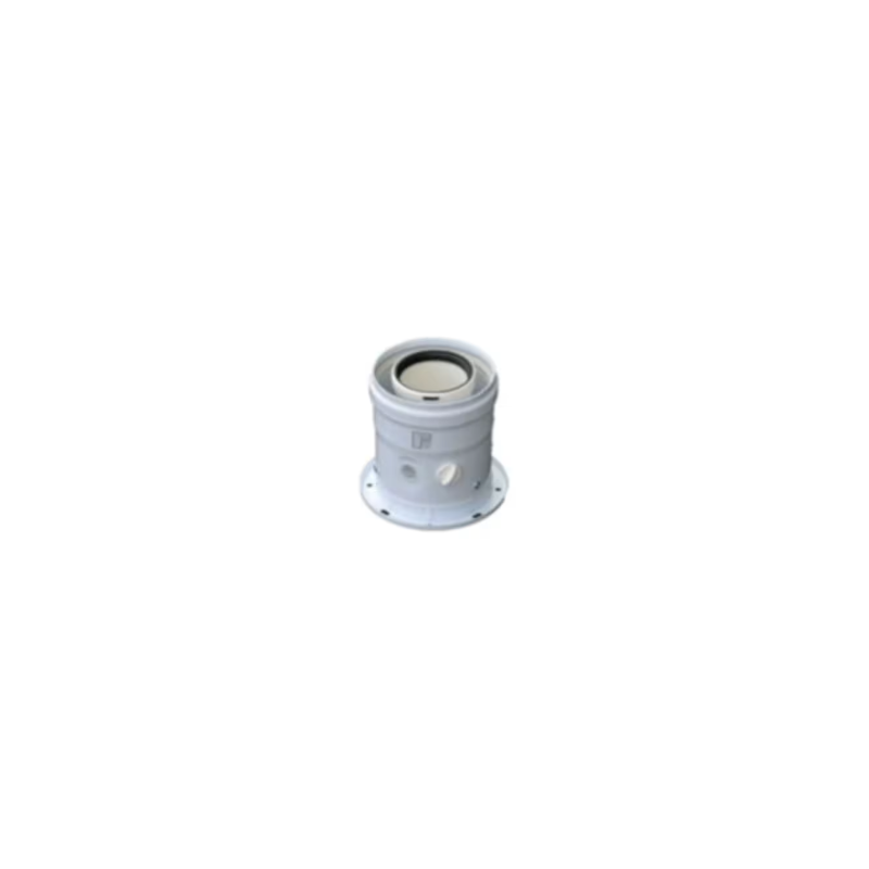 Kit attacco coassiale verticale flangiato Ø 60 mm / 100 mm Kit attacco coassiale verticale flangiato Ø 60 mm / 100 mm