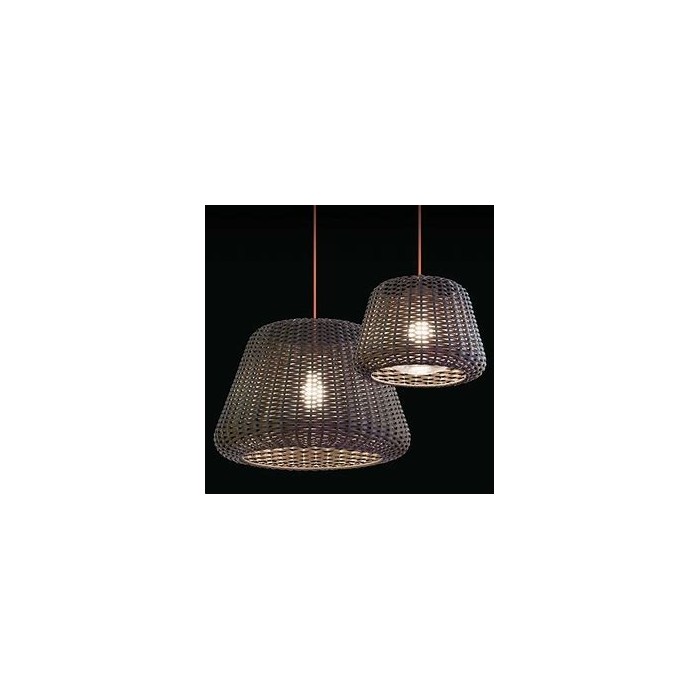 Panzeri EL04744.035.0000 Ralph: outdoor suspension d35 brown metal noled