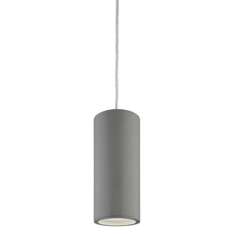 Marino Cristal 40255 Cilindro sospensione 230v gu10 grigio Marino Cristal 40255 Cilindro sospensione 230v gu10 grigio