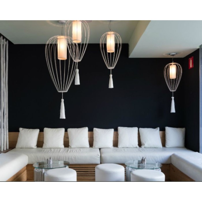 Karman Cell suspension large iron white