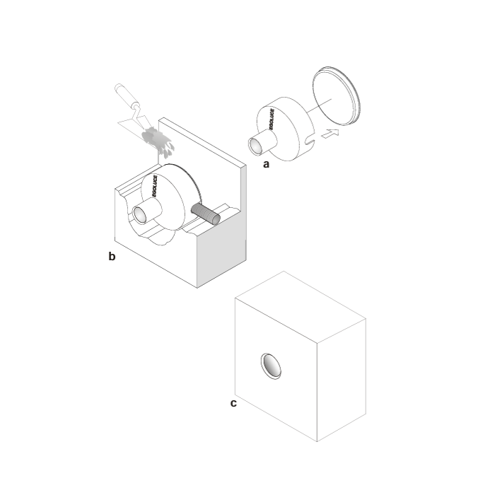 Cassette kit drain. + conn. pond