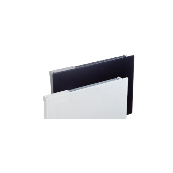 Girona Glass Black Glass Convector Heater