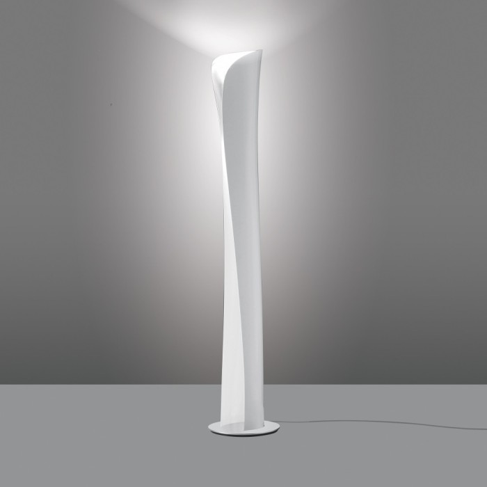 Artemide Cadmo 1368020A Floor Lamp - Design by Karim Rashid, White Finish