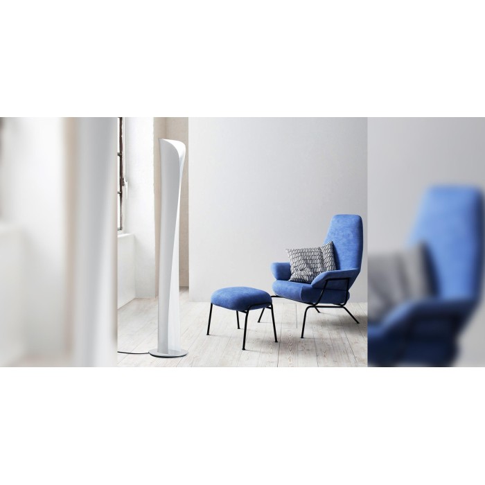 Artemide Cadmo 1368020A Floor Lamp - Design by Karim Rashid, White Finish