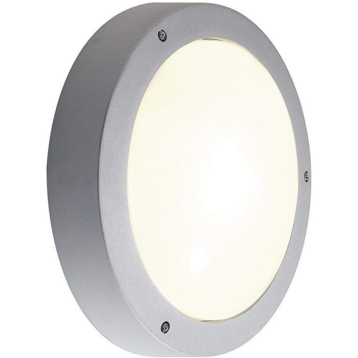 Dragan Wall Lamp and Ceiling Light, Silver Grey – Modern and Versatile Design for Indoor and Outdoor Use