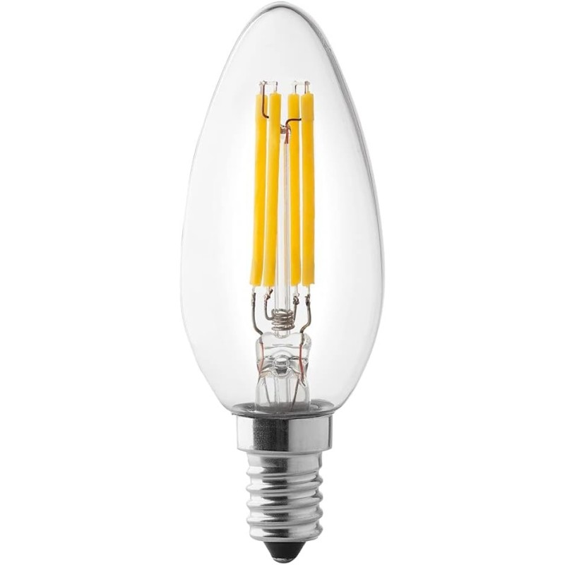 Wireled olive clear e14 4w 3000k dimmable Wireled olive clear e14 4w 3000k dimmable