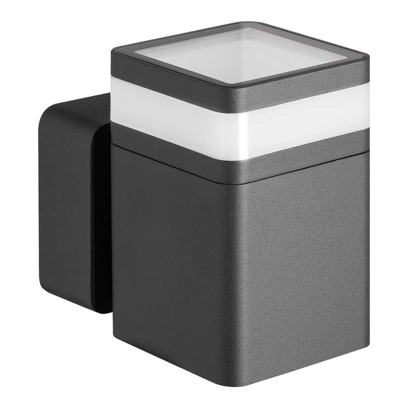 MIRACH Square 8W 4000K Single Emission Wall Lamp - Outdoor LED Lighting MIRACH Square 8W 4000K Single Emission Wall Lamp - Outdoor LED Lighting