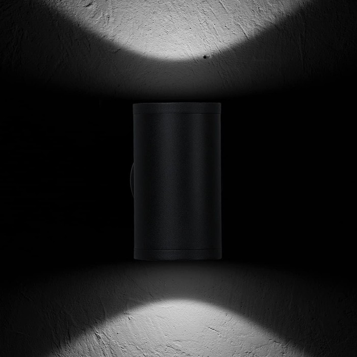 Wlo misam wall light double emission round 2x8w 4k