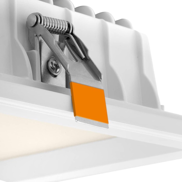 Faretto incasso Wpl ontario  s-sq dwl 30w ww