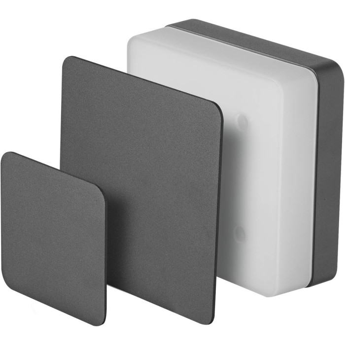 Wlo naos square wall light 10w 3k omni
