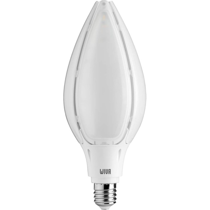 Hi-power tulip sil e27 3 led lamp