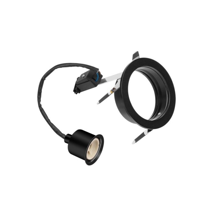 Faretto incasso Columbia gu10 black