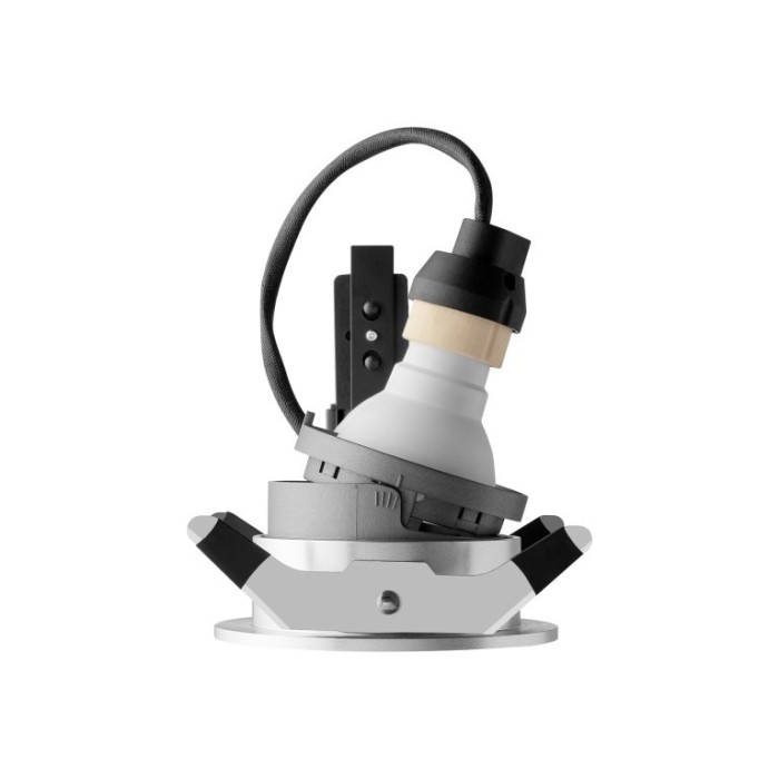 Faretto incasso led Columbia gu10 silver
