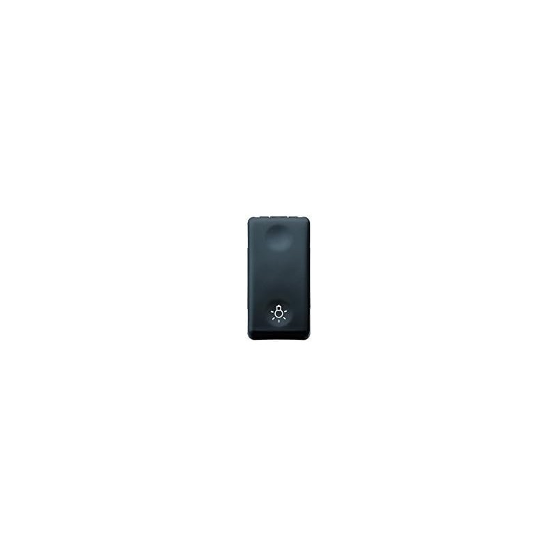 Gewiss 1P NA 10A Push Button with Light SY/BK - Efficient and Modern Control Gewiss 1P NA 10A Push Button with Light SY/BK - Efficient and Modern Control