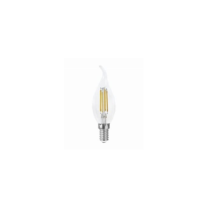 Basic flame LED lamp E14 4W 3000k